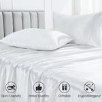 DreamyDestiny Комплект постельного белья Soft-Touch Mulberry Silk Silver Grey - фото 9