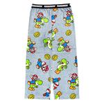 Детские пижамные брюки mario "mario power up" для мальчиков 4-20 в размерах regular и husky Licensed Character - фото 2