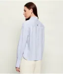 Рубашка relaxed fit Marc Cain, синий - фото 3