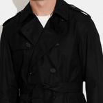 Пальто мужское Coach, хаки - фото 6