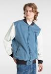 Куртка Vans Bomber Jacket, Medium Blue/Mottled Blue - фото