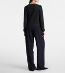 Кашемировый кардиган Jardin des Orangers, Dark Grey Melange - фото 3