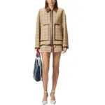 Мини-юбка Checked PINKO, хаки - фото 4