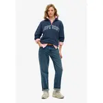 Толстовка Superdry Athletic Collared half zip, синий - фото 4