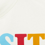 Толстовка с уникальным принтом GUCCI, экрю - фото 9