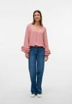 Блуза VMSTINNA Vero Moda, светло-розовый - фото 2