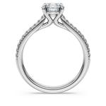 Кольцо-Солитер «Вечность» Swarovski - фото 4