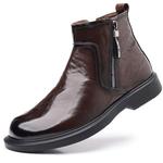 Ботинки мужские Modengpan, коричневый - фото