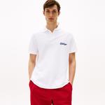 Мужская поло Tommy Hilfiger, белый - фото 4