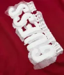 Лонгслив regular fit Guess, бордовый - фото 4