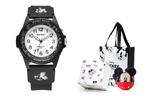 Disney Часы Mickey Series Quartz Movement Silicone Strap Watch Unisex White Dial - фото 7