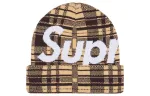 Шапка Supreme Big Logo, светло-коричневый - фото