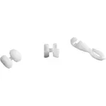 Слайдер для штор Набор скользящих элементов Home Basics, белый - фото