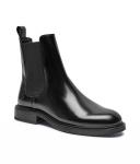 Ботильоны женские Alohas кожаные лакированные, черный - фото