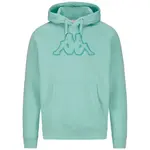 Худи Kappa Zaiver Logo, зеленый - фото