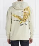 Толстовка мужская Tommy Jeans с орлом, светло-зеленый - фото 4