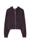 Толстовка Stradivarius SOFT TOUCH HOODED, Purple - фото 6