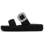 73Hours Тапочки-слайды женские черные - фото