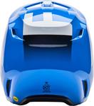 Мотокроссовый шлем FOX v1 shield, Blue - фото 5