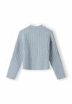 Джемпер MINOTI COSY LONGSLEEVE, Light Blue/Blue - фото 3