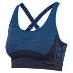 Спортивный топ Hummel Cleaa Seamless, синий - фото 3