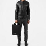 Burberry Кожаная сумка тоут - фото 7