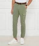 Брюки-карго мужские Tommy Jeans с накладными карманами, зеленый - фото 3