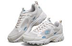 Кроссовки stamina running shoes grey/blue Skechers, белый - фото 3