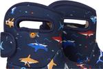 Ботинки Bogs Kids  Baby Bogs II - Pixel Shark, Navy Multi - фото 6