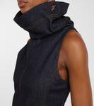 Джинсовое платье миди Jacquemus, Dark Navy - фото 4