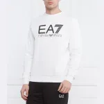 Толстовка обычного кроя Ea7, белый - фото