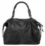 Шопер X-Zone, натуральная кожа, производство Италия, черный - фото 4