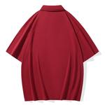 Dnnnnx Рубашка-поло унисекс, Бургундия - фото 6