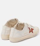Кожаные кроссовки V-Star 2 Golden Goose, White/Tan - фото 3