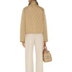 Burberry Короткая стёганая куртка, Khaki - фото 5