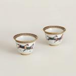 Чайные чашки HERMES, белый box - фото 4