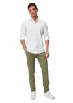 Брюки чинос Marc O'Polo Regular Chino Pants Stig, оливковый - фото 4