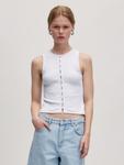 Топ EDITED Everly, белый - фото 2