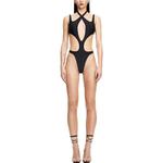 H&M Купальник Mugler Halterneck Cut Out черный - фото 3