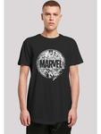 Футболка F4NT4STIC Marvel Comics Logo Character Infill, черный - фото 3