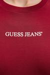 Футболка Guess Jeans, бордовый - фото 5