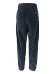 Вельветовые брюки со складками Moncler, синий - фото 2