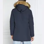 Пуховик стандартного кроя Superdry, синий - фото 2