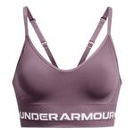 Бюстгальтер (WMNS) Under Armour Seamless Low Long Bra 'Purple' - фото