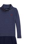 Вязаное платье regular fit 312980676001 Polo Ralph Lauren, синий - фото 3
