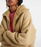 Флисовая куртка с логотипом Miu Miu, Neutral - фото 4