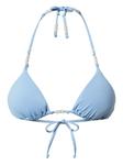 Треугольный верх бикини TWINSET, синий - фото