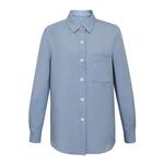 Рубашка Deep Breath с одним карманом, черный - фото 6