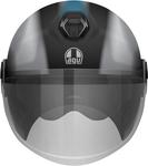 Шлем AGV eteres levanto jet, Black/Silver - фото