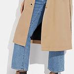 Женский тренч COACH, цвет Khaki - фото 3
